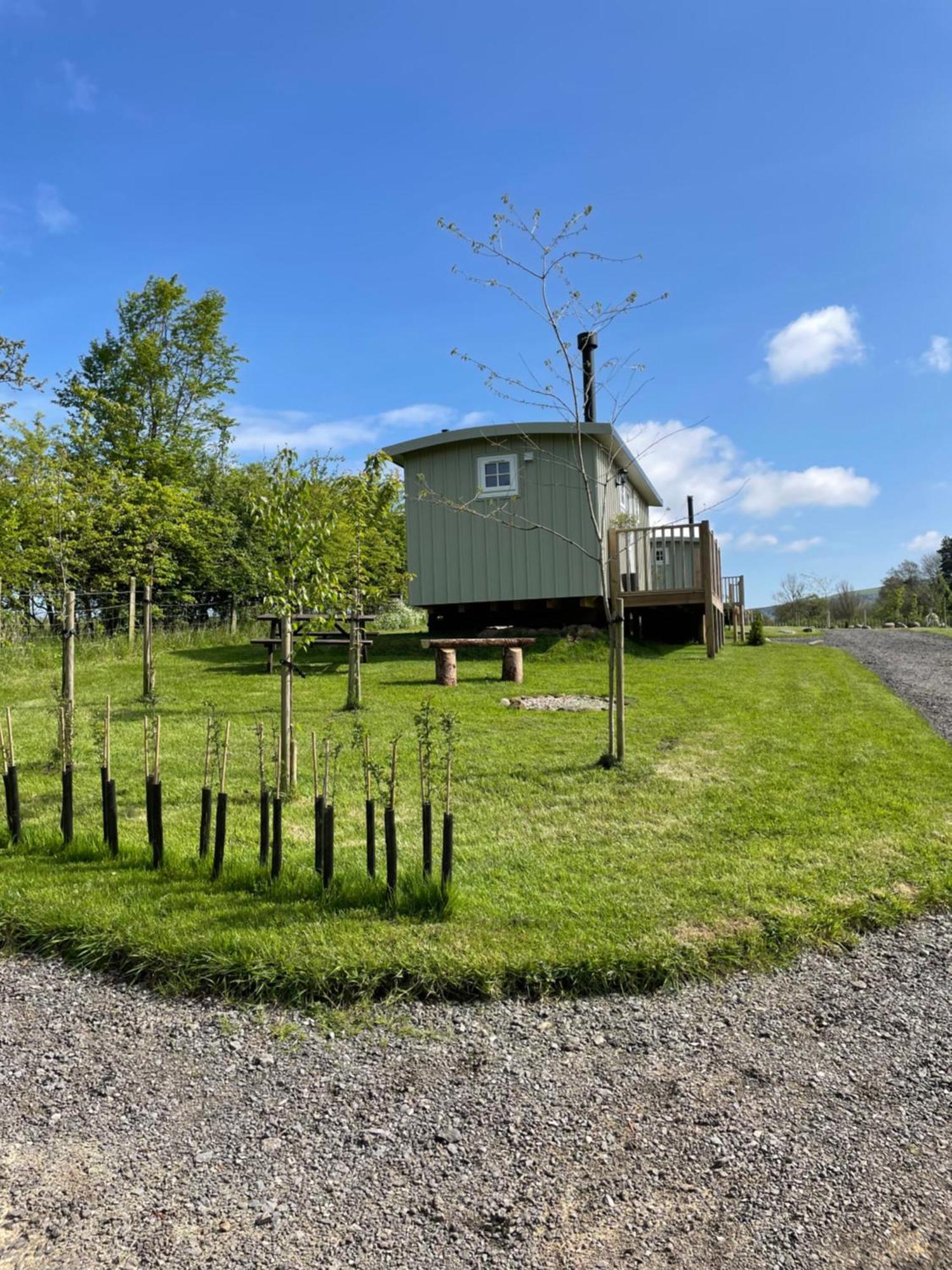 Rosemary Shepherds Hut, Clay Bank Huts Ingleby Greenhow Ngoại thất bức ảnh